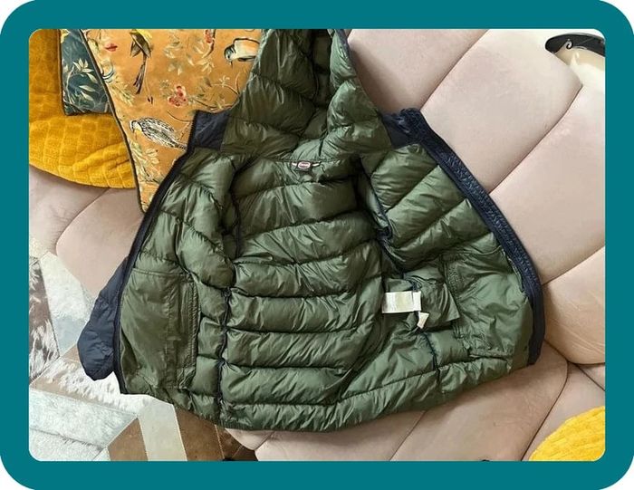 Doudoune longue bleue remplissage duvet 10 ans - Colmar - photo numéro 16