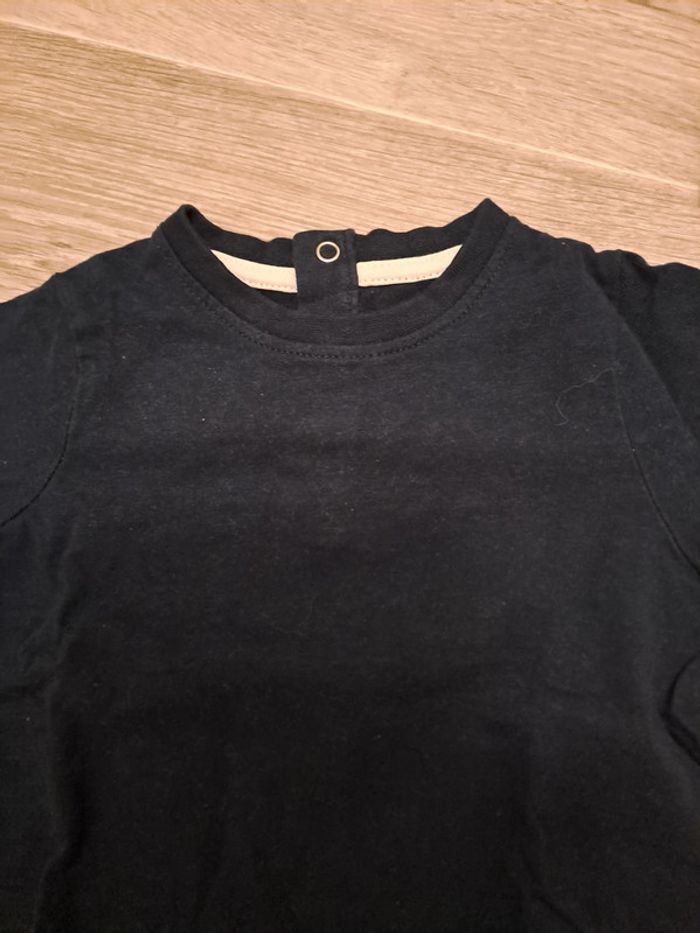 Lot de 3 t-shirts ML 9M Orchestra - TBE - photo numéro 4