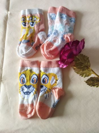 'ot de 3 paires de chaussettes