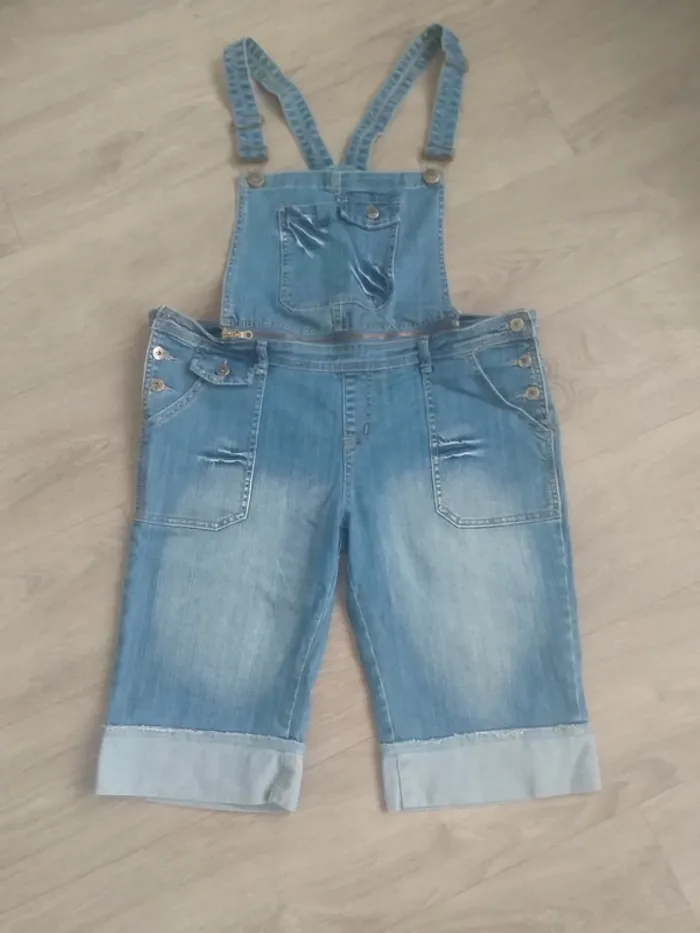 2 en1 salopette short