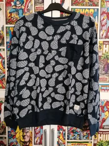 Sweat motifs ananas pour homme bellfied taille XL
