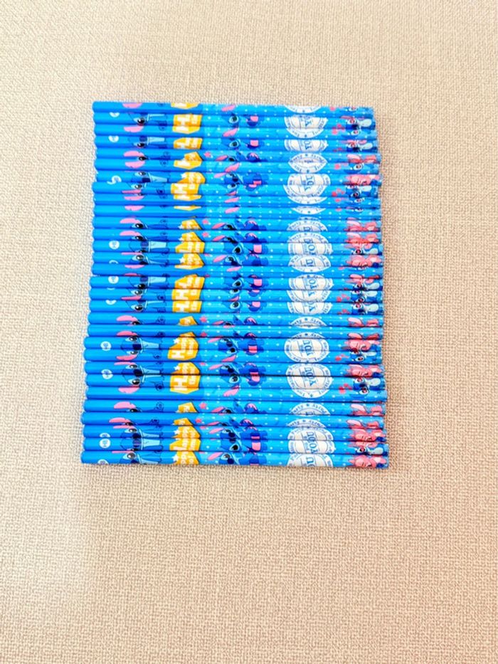 30 crayons à papier HB Lilo et Stitch - photo numéro 3
