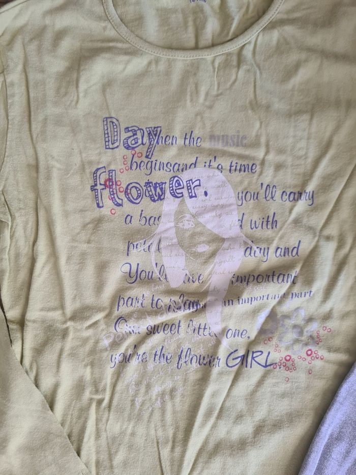 Lot 2 t-shirts manches longues / Taille 14 ans - photo numéro 3