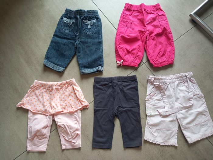 Lot de 31 vêtements bébé fille 6 mois - photo numéro 3