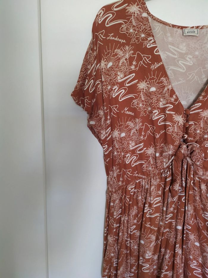 Robe d'été marron clair Pimkie Taille M En très bon état - photo numéro 2