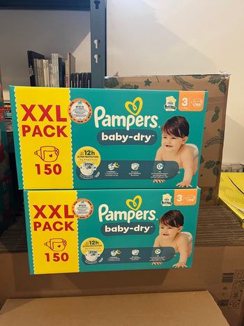 Couches Pampers xxl pack taille 3