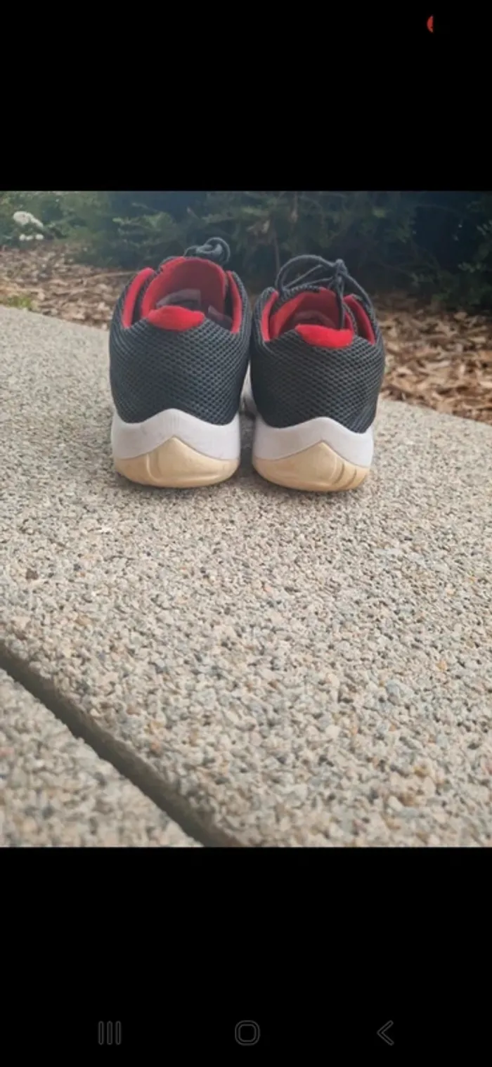 Nike Air Jordan Future Low homme taille 44 noir rouge - photo numéro 5