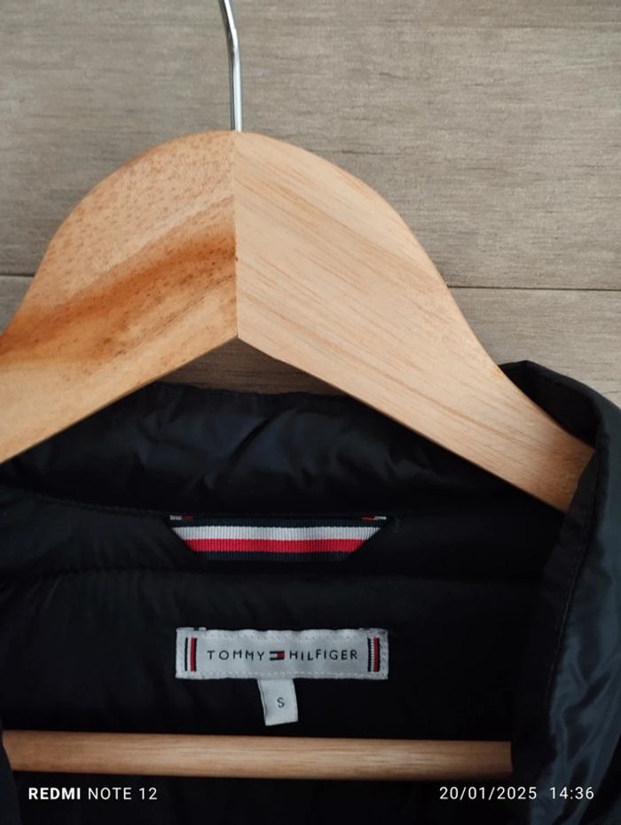 Veste matelassée Tommy Hilfiger noir TS - photo numéro 4
