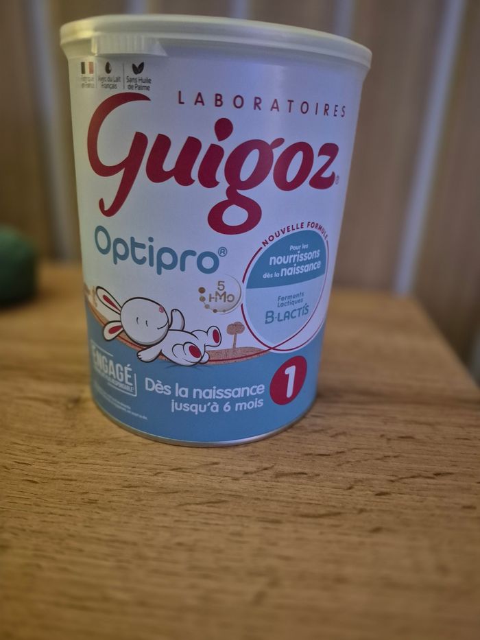 LAIT DE CROISSANCE GUIGOZ OPTIPRO 1 DE 0 A 6 MOIS