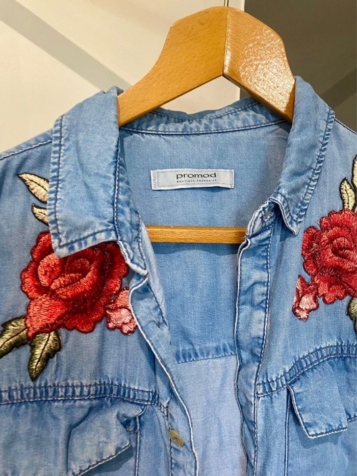 Chemise en jean - photo numéro 2