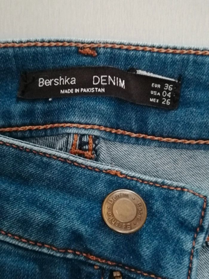 Jeans bershka Denim Eur36 mex 26 femme ado - photo numéro 2