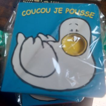 Lot de 4 livre coucou je pousse