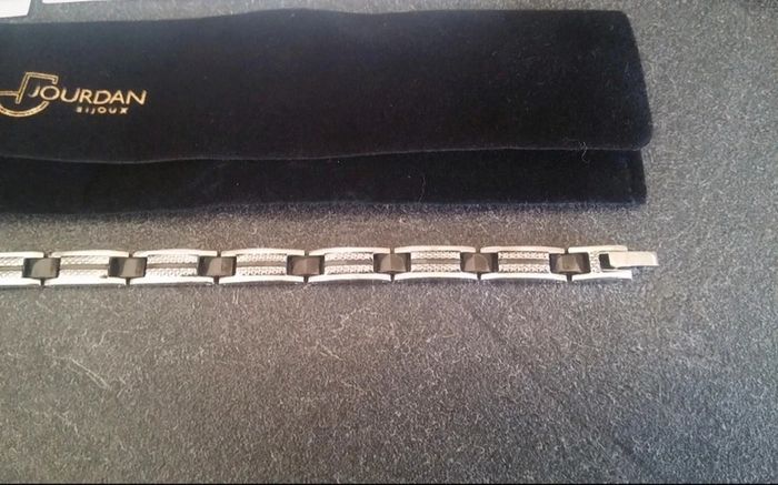 Bracelet acier homme Jourdan - photo numéro 3