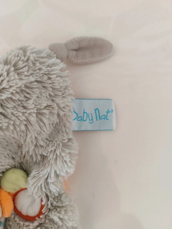 Doudou plat ours baby nat - photo numéro 3