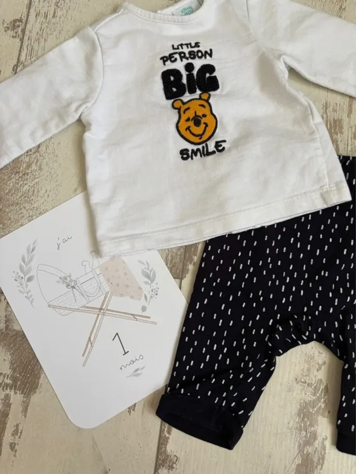 Ensemble Winnie l’Ourson Disney Baby 1 mois