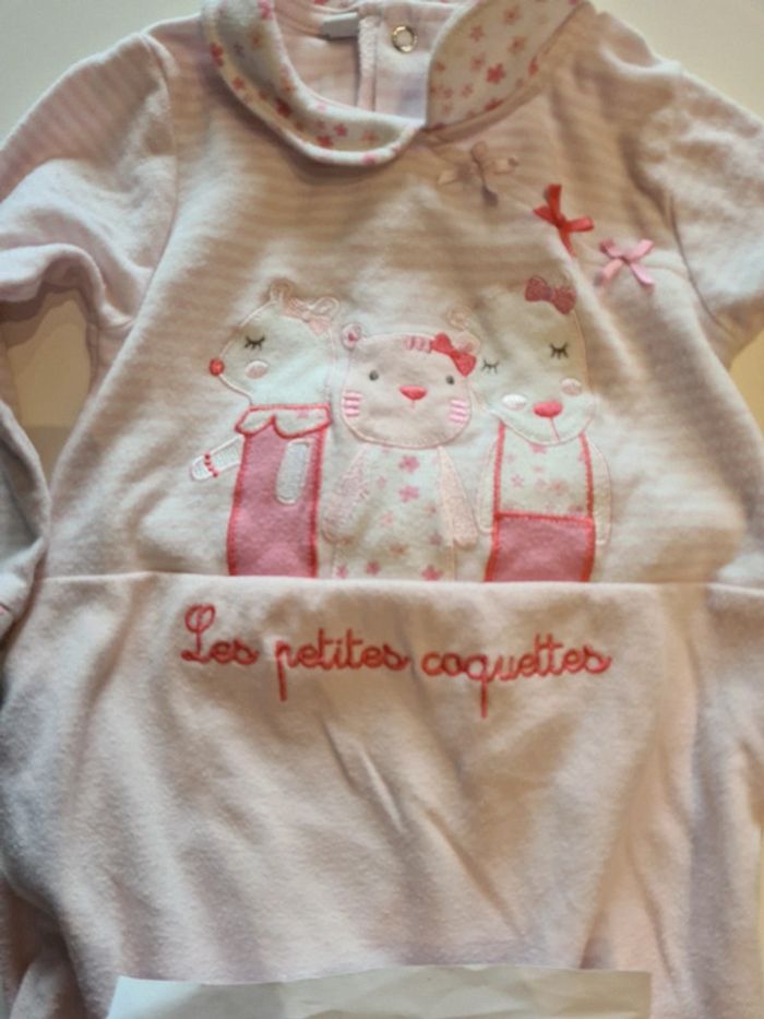 Pyjama été fille 12 mois - photo numéro 2