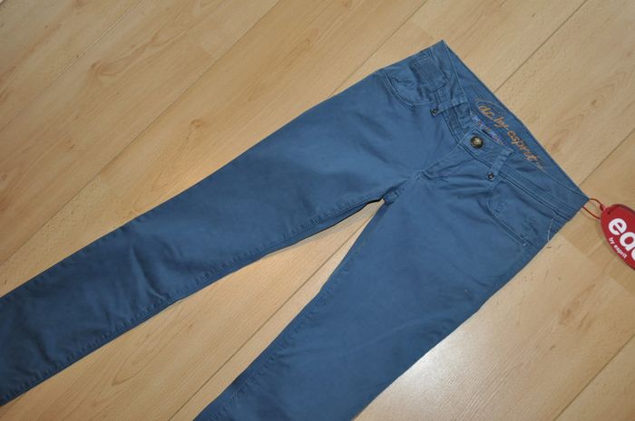 ESPRIT pantalon slim vert T.32 regular, Neuf avec étiquette - photo numéro 4
