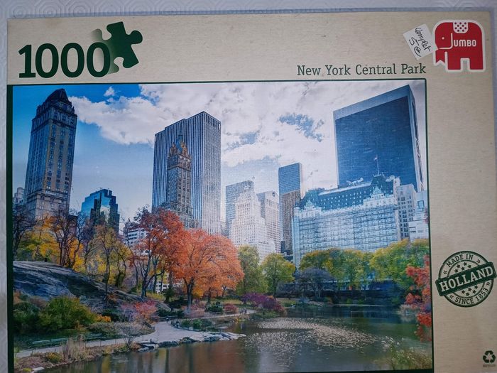 Puzzle jumbo 1000 pièces