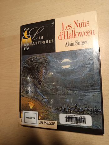 Livre/Roman jeunesse "Les nuits d'Halloween" - Alain Surget 🌃🎃👻🐐