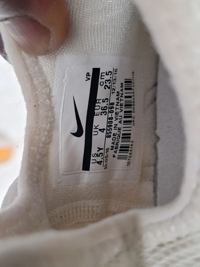 Sneakers / baskets nike zoom 9 kevin durant - taille 36.5 / beige (43) - photo numéro 12