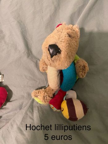 Hochet peluche