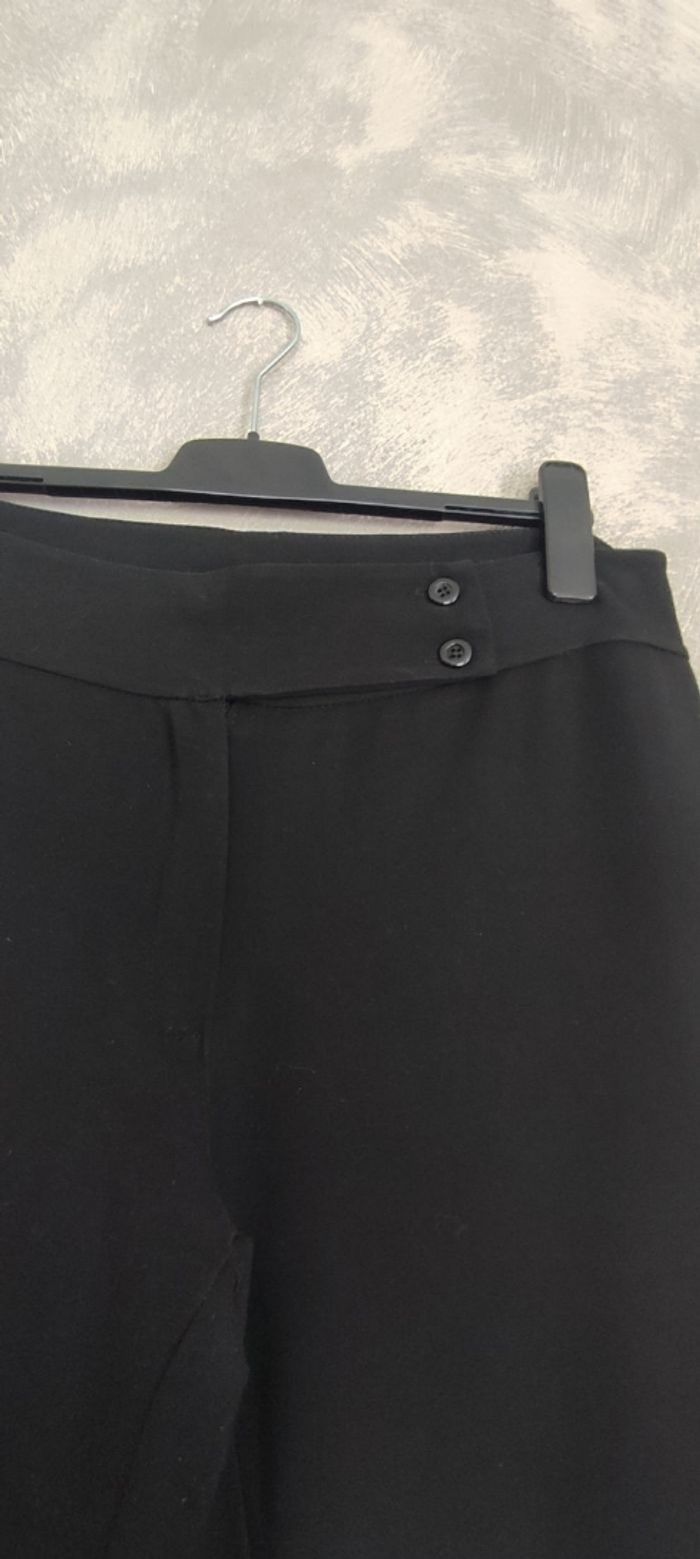 Pantalon noir coupe large 44 - photo numéro 3