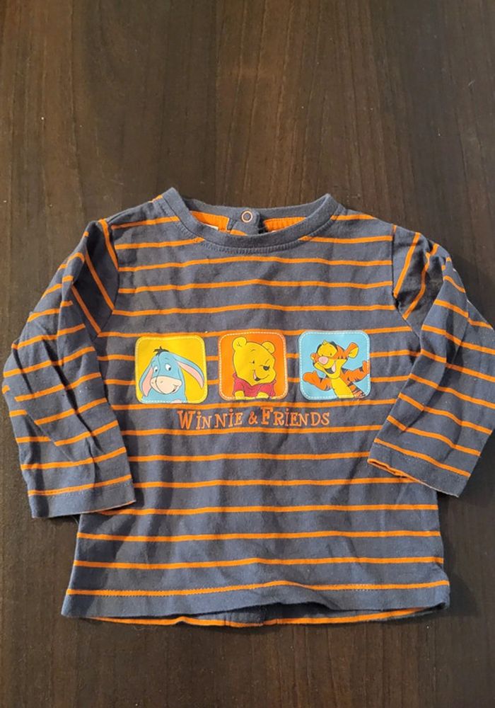 Tee-Shirt Disney Winnie l'ourson 6 mois