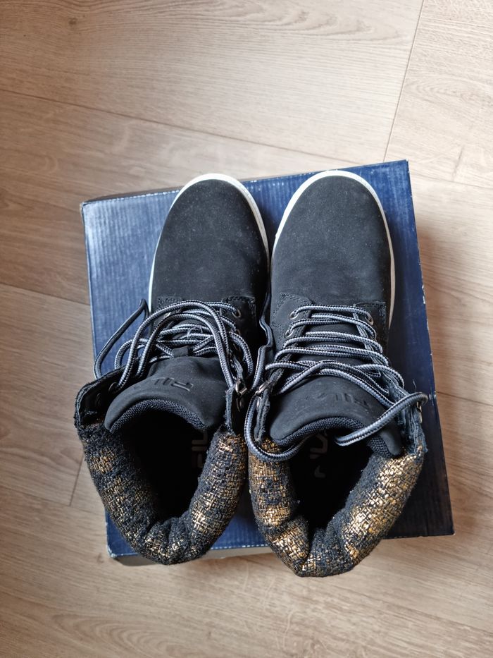 Bottines noires Fila taille 38 - photo numéro 3