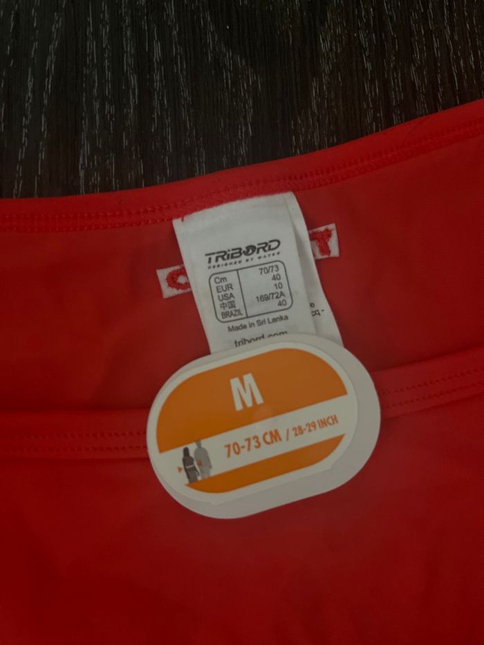 Bas de maillot de bain rouge - photo numéro 2