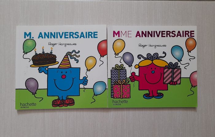 Livres Monsieur Madame
Très bon état
Le lot