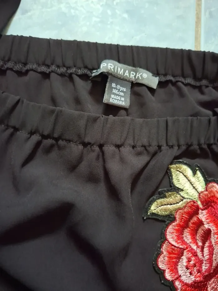 Blouse motif rose - photo numéro 3