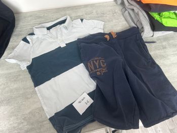 short et polo garçon taille 10 ans