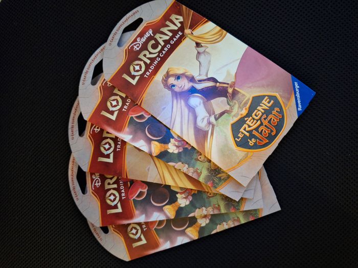 Lot de 5 boosters carton Disney Lorcana chapitre 8 - Le règne de Jafar