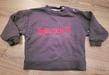 Pull gris foncé ML Timberland 2 ans