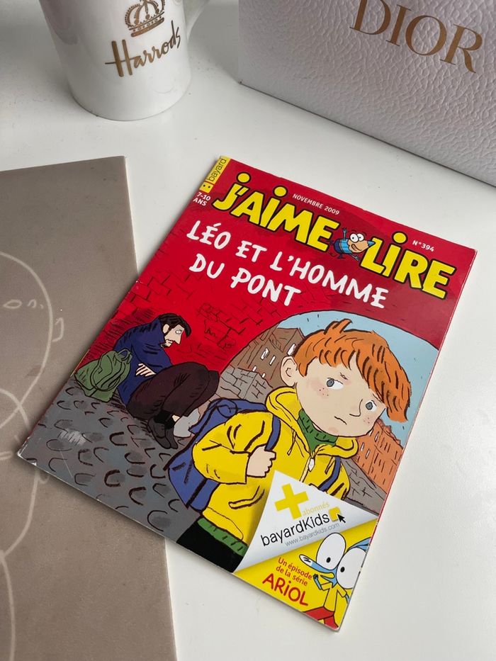 J’aime Lire - Léo et l’homme du pond - N•394 - novembre 2009