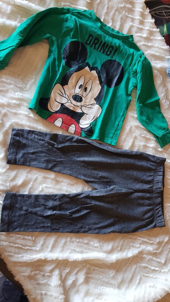 Pyjamas fin garçon mickey a donné