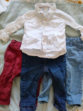 Lot 1 chemise 3 pantalons