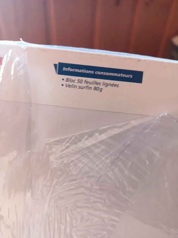 Bloc de 50 feuilles lignées - photo numéro 3