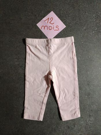 Legging rose 12 mois 