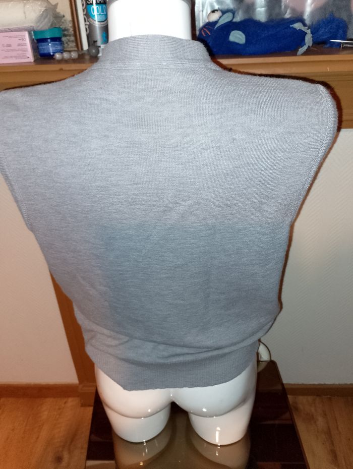 gilet gris tm - photo numéro 2