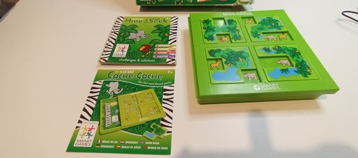 Jeu de réflexion Puzzle safari Cache-cache smart games - photo numéro 8