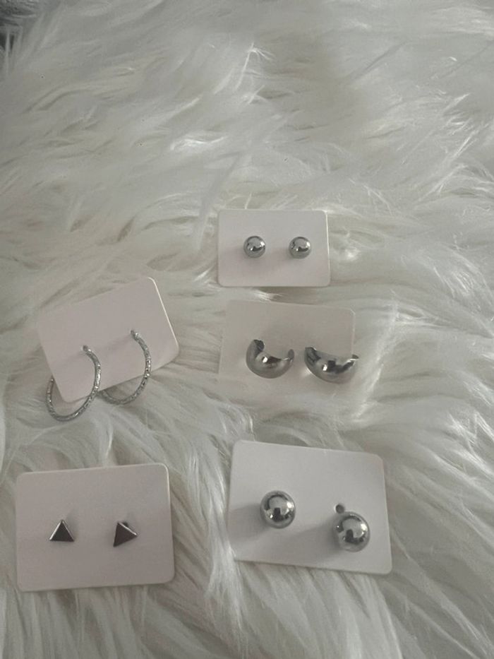 Lot boucles d’oreilles
