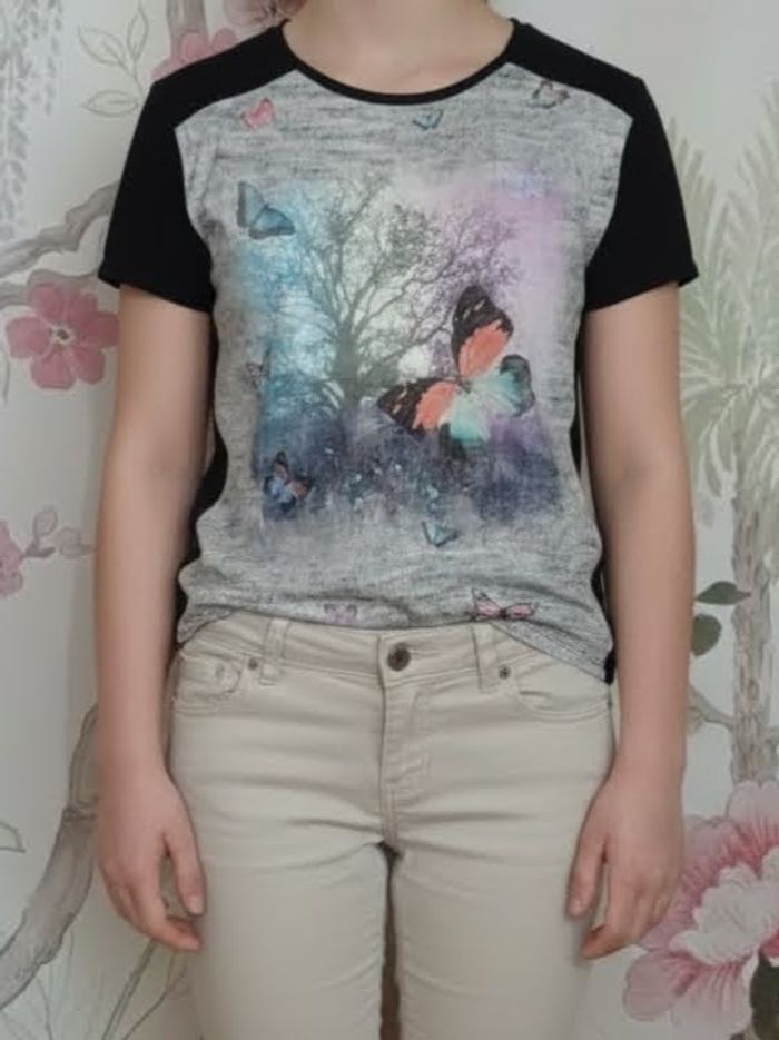 T-shirt papillon orchestra 10 ans 🦋