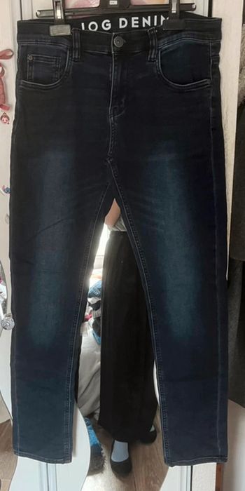 Jog denim ajustable style jean slim C&A 14 ans