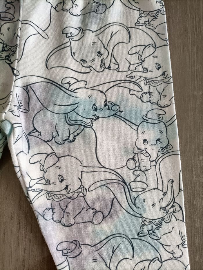 Lot de 2 leggings Dumbo 9 mois - photo numéro 3