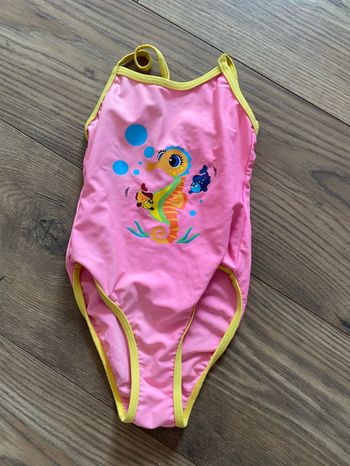 Maillot de bain 1 pièce 3 ans Technopro rose