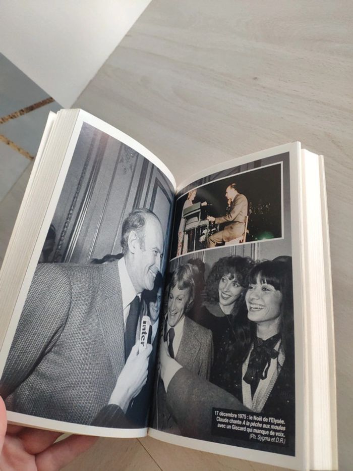 Livre grand format Claude François plus vite que la musique club des stars Floriant - photo numéro 10