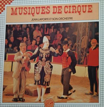 33 tours musiques de cirque