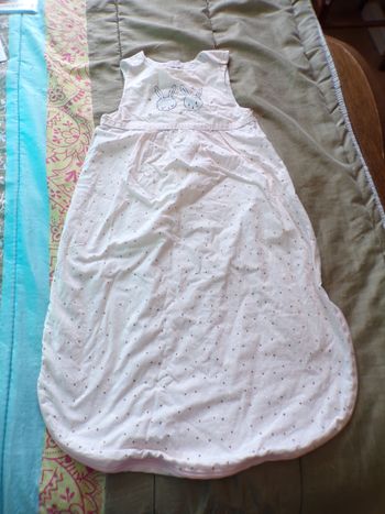 Turbulette rose fine 6/18 mois