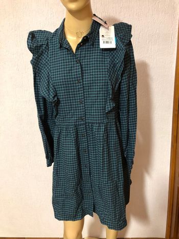 Robe chemise à carreaux Naf Naf - n e u v e